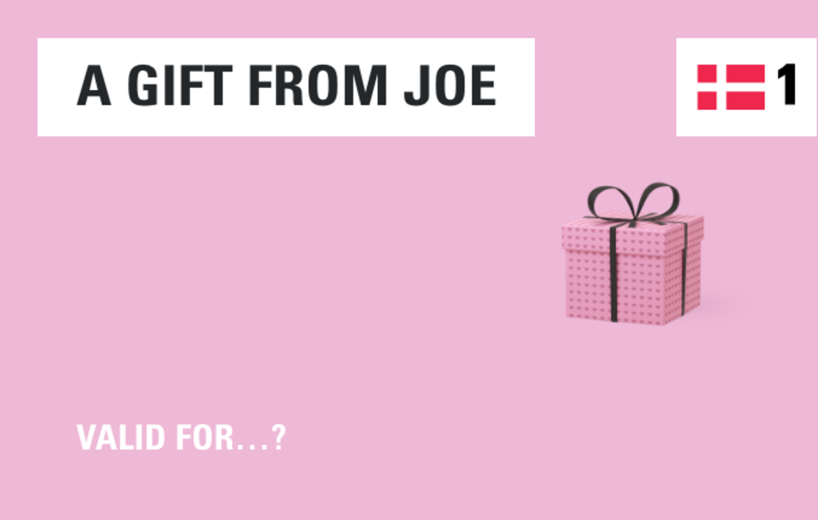 Joe &amp; the juice gift card